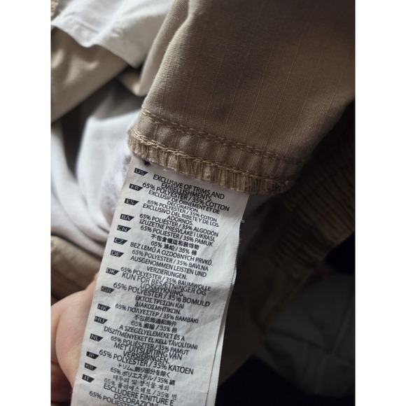 5.11 Tactical Men's TDU / BDU Cargo Pants Size 34 Tan Khaki Utility Duty Pants - Picture 4 of 10